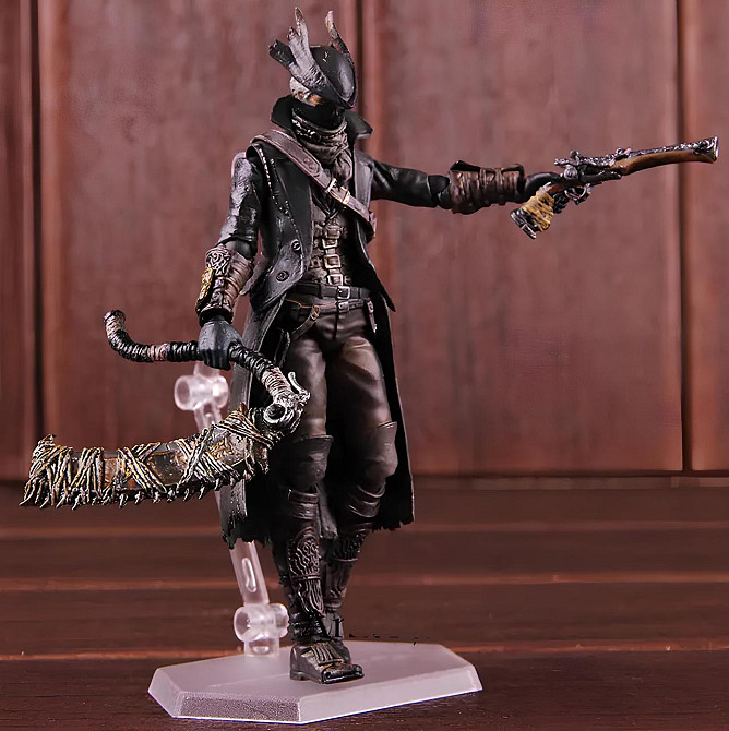 Фігурка Протагоніст Bloodborne - колекційна модель мисливця Hunter 15 см, деталізована фігурка героя з гри, геймерський сувенір і Київ - фото 4