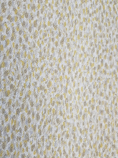 Шпалери вінілові на флізеліні Marburg Chelsea 0.53х10 абстракція дрібні камені жовті сірі Київ - фото 2