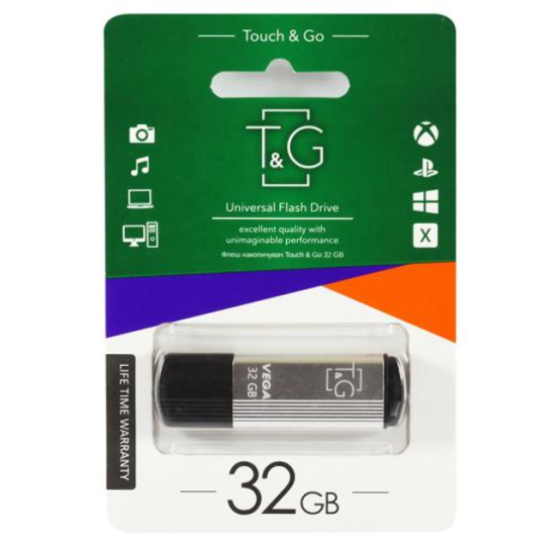 USB флеш накопичувач T&G метал серія 32GB/ TG121 (Гарантія 3 роки) Дніпро