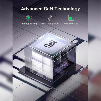 Зарядний пристрій Ugreen 2xUSB 40W GAN (Type-C 25W+20W) PD CD294 White (90573) Вінниця - фото 3