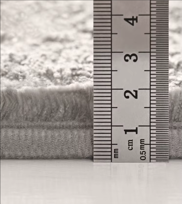 Коврик для ванной комнаты и душа коврик для ног в душевую,микрофибра, атискользящий овальный 50х80 см,серый Каменец-Подольский - изображение 5