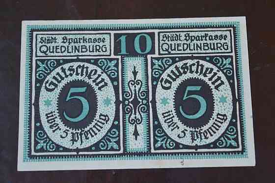 Німеччина. Нотгельд. 5Pf ( 7 ) Полтава