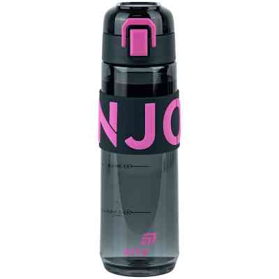 Бутылка для воды Kite 680 мл чорно-рожева (K25-1233-3) Винница