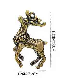 Кулон из бронзы Олень Киев