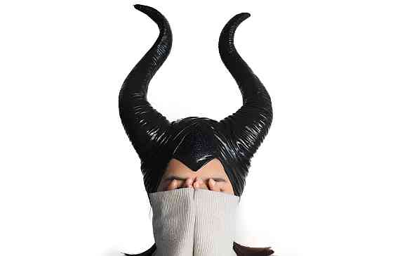 Рога Малефисенты RESTEQ — головной убор для косплея и Хэллоуина в стиле культового персонажа из фильма 