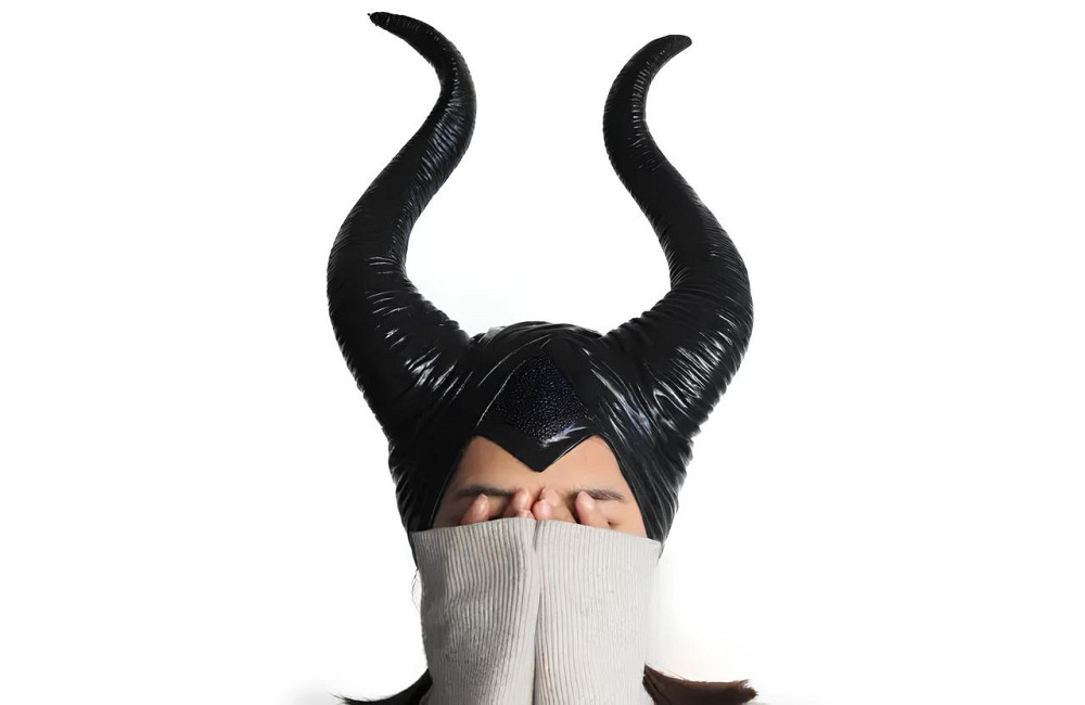 Рога Малефисенты RESTEQ — головной убор для косплея и Хэллоуина в стиле культового персонажа из фильма 