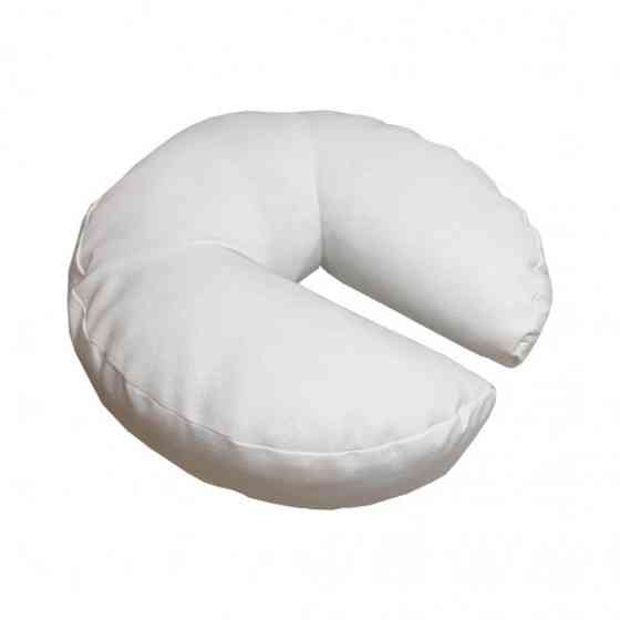 Подушка-підкова під голову, в екошкірі (Кольори в асортименті) Київ