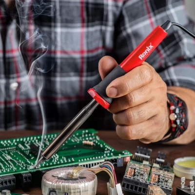 Паяльник електричний Ronix 60Вт (RH-4417) Вінниця - фото 7