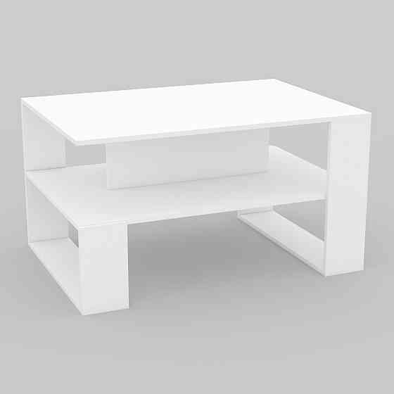 Стіл журнальний Квант №5, Білий, 1000/700/550 Львів