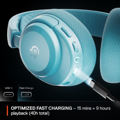 Навушники SteelSeries Arctis Nova 3P Wireless MultiPlatform Aqua (61688) Вінниця - фото 10