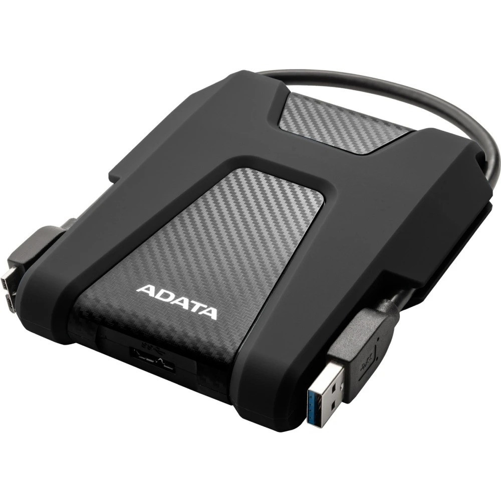 Зовнішній жорсткий диск PHD External 2.5'' ADATA USB 3.0 DashDrive Durable HD680 1TB Black Київ - фото 5