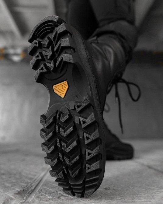 Зимние тактические ботинки F-1 black ВТ0464 Одесса - изображение 5