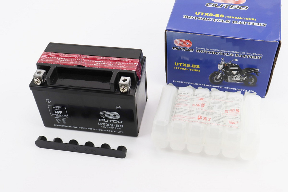 Акумулятор 12V8Ah UTX9-BS кислотний (L150*W87*H105mm) Київ - фото 1
