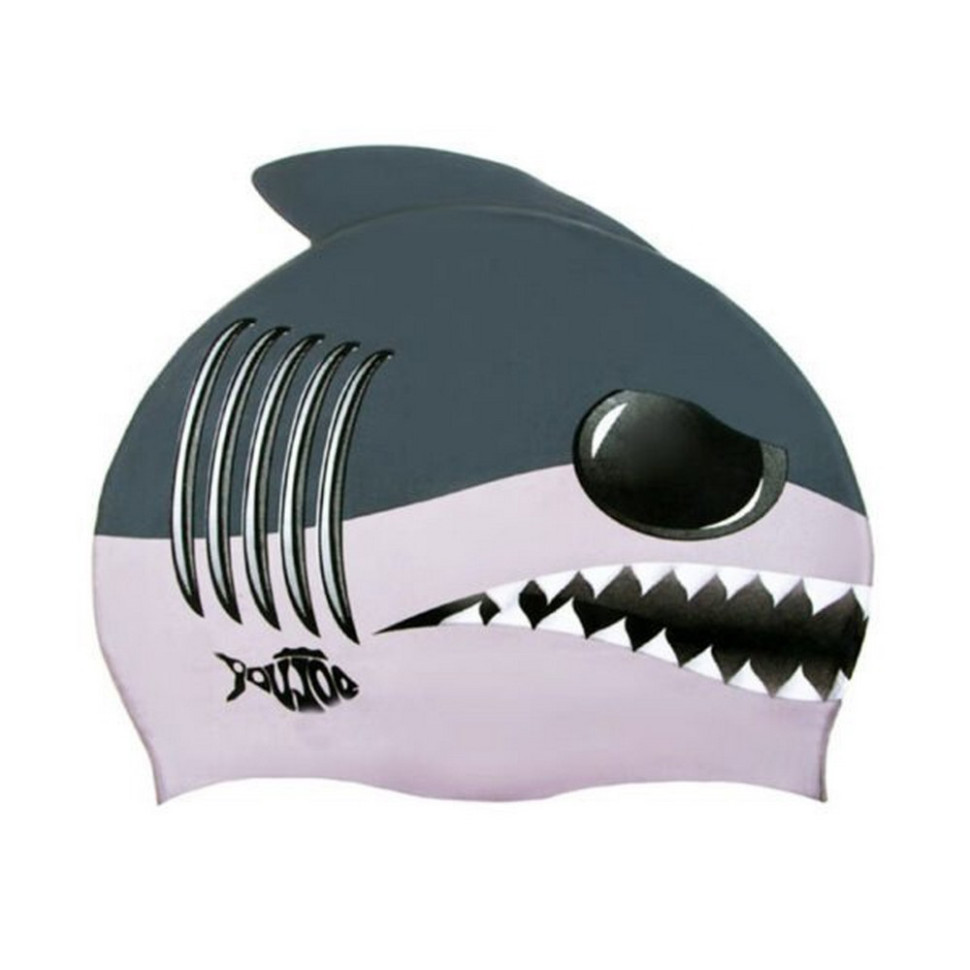 Шапочка для плавания детская Shark NE-DL-C12 серая Винница - изображение 1
