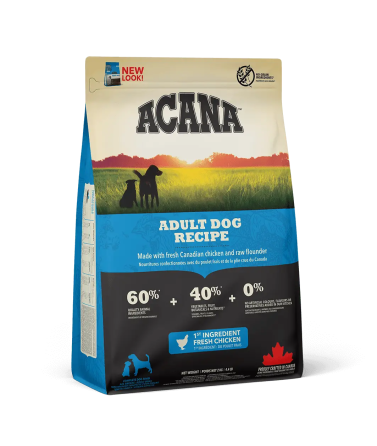 Acana Adult Dog Recipe (Акана Едалт Дог Ресіпе) сухий корм для собак усіх порід і всіх стадій життя 2 кг. Запоріжжя