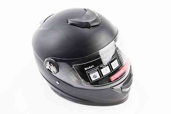 Шолом інтеграл, закритий BLD-М65 М (57-58см), ЧОРНИЙ матовий Киев