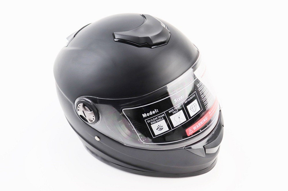 Шолом інтеграл, закритий BLD-М65 М (57-58см), ЧОРНИЙ матовий Киев - изображение 1