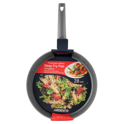 Сковорода Ardesto Gemini Gourmet Apulia Grey 28 см (AR1928GDS) Вінниця - фото 1
