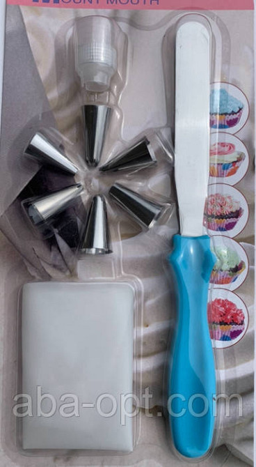 Набор для кондитерской декорации 9 шт Мафин (шт).Aba-Opt Одесса - изображение 1
