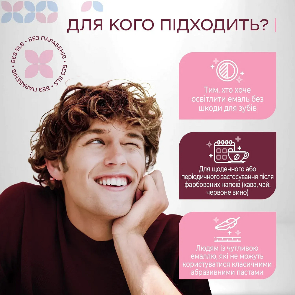 Интенсивная отбеливающая зубная паста LumiWhite Pro Medosan 40 мл Киев - изображение 3