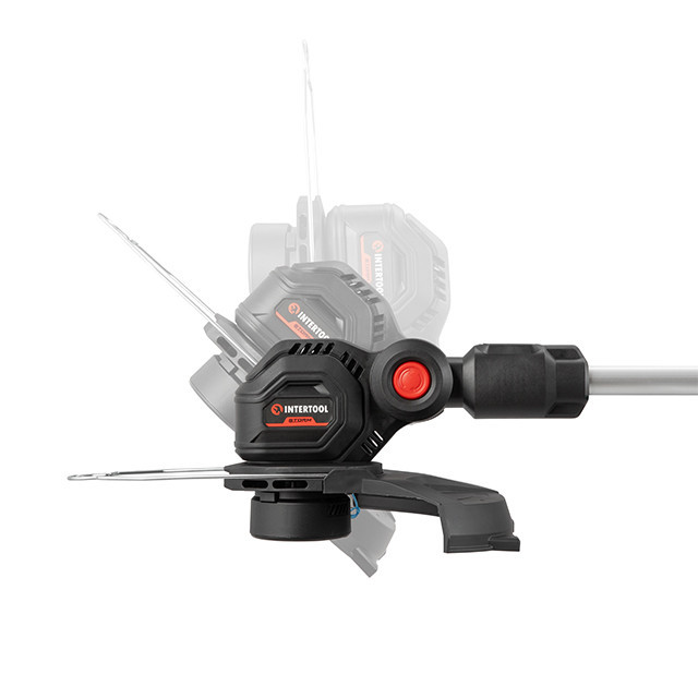 Тример акумуляторний 20 В, 7500 об/хв, діаметр обертання волосіні 300 мм, котушка, без ЗП та АКБ, STORM INTERTOOL WT-9112 Київ - фото 6