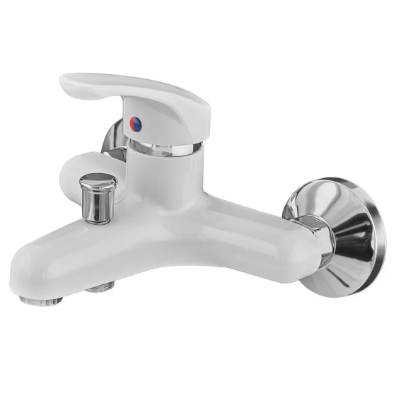 Змішувач для ванни Plamix Afina-009 Білий    ( PM0565 ) 32499 Харків
