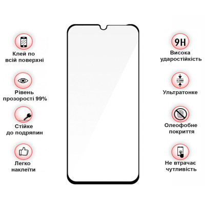 Скло захисне BeCover Xiaomi Redmi 15C 4G/5G Black (713907) Вінниця - фото 3