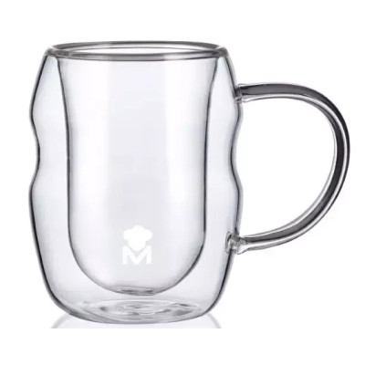 Набір чашок MasterPro Mixology з подвійними стінками 50 мл, 4 шт (BGMP-20209) Вінниця - фото 2