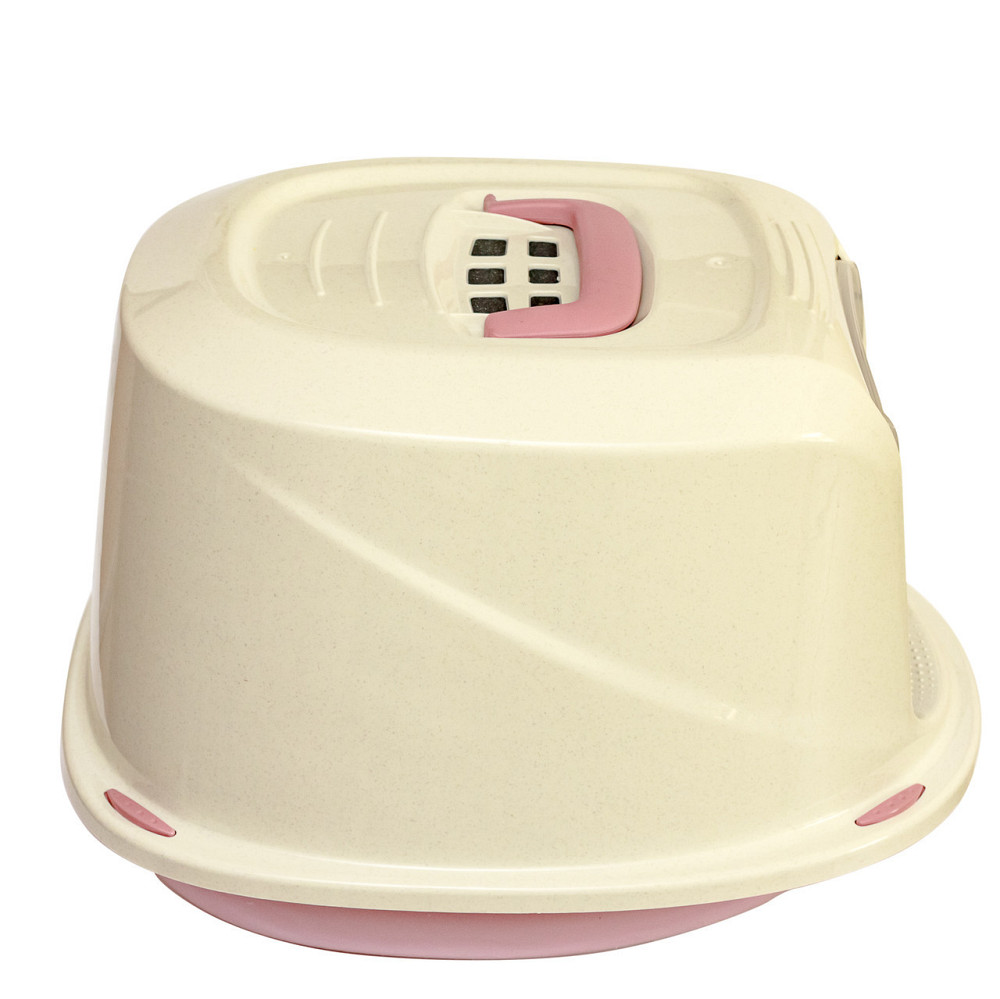 Закрытый туалет Galaxy Deluxe с ручкой и фильтром для собак и котов, размер 45 x 36 x 31.5 см Киев - изображение 2