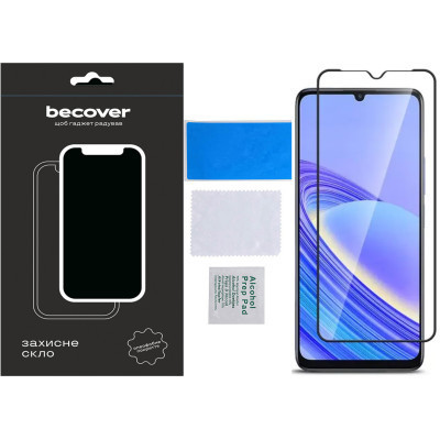 Стекло защитное BeCover TCL 40 SE (T610K2) Black (711380) Винница - изображение 4