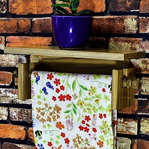 Тримач для паперових рушників "Ебрахам" мускат Миколаїв - фото 1