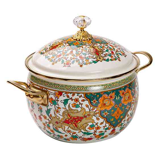 Емальована каструля 4 л для газових та електричних плит Київ