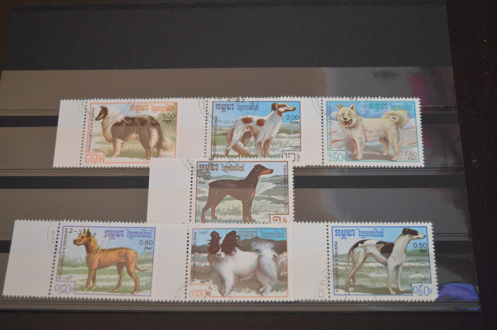 Марки. Серия. Лаос (гаш.) Полтава - фото 1