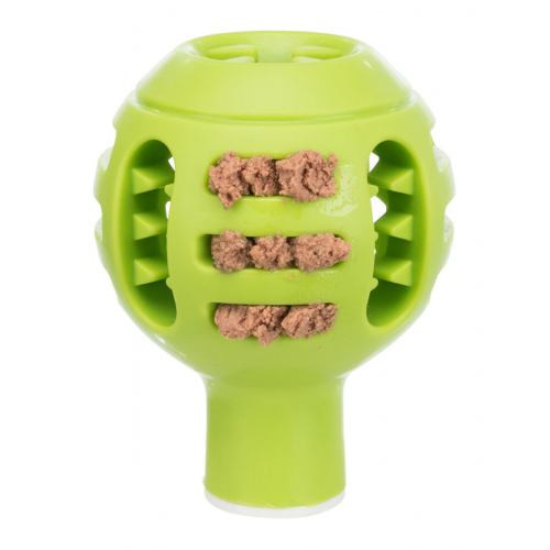Игрушка Trixie Lick n Snack для собак Мяч для лакомства резина 8х12х13 см Киев - изображение 4