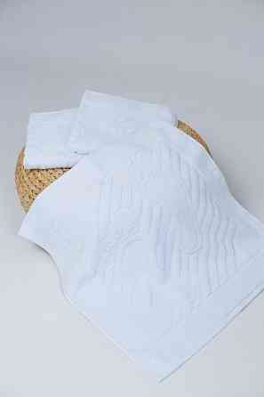 Полотенце махровое Ideal Textile для ног 50х50см белый 700 г/м2 (56860427) Черновцы