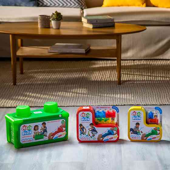 Сенсорний конструктор Jelly Blox - В кейсі 2 в 1: будуй-складай Дніпро