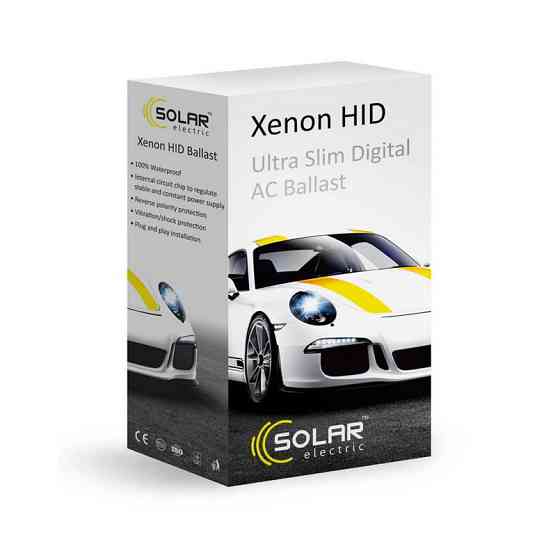 Блоки розпалювання Solar Slim Solar Ballast, 35W, 9-32V, KET Львів