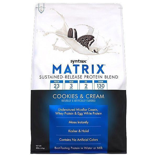 Протеїн Syntrax Matrix 2.2 kg (Cookies &amp; Cream) Луцьк - фото 1