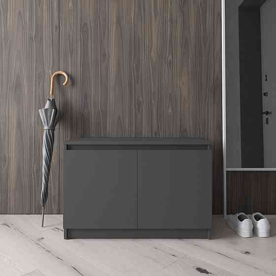 Тумба для взуття VAYS R-20, без ручок, ЛДСП, 80×40×53 см - для передпокою, коридору Львів