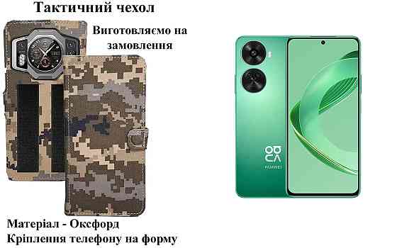 Тактичний чохол для Google Pixel 9, Pixel 9 Pro, Pixel 9 Pro XL, кріпиться до спорядження на липучці Київ