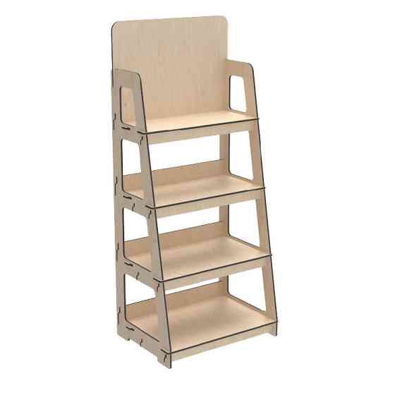Стеллаж из фанеры EKOSTAR 600х450х1400 Киев