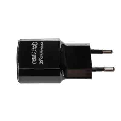Зарядний пристрій Grand-X Quick Charge QС3.0, + cable USB -&gt; Type C 1m (CH-550TC) Вінниця