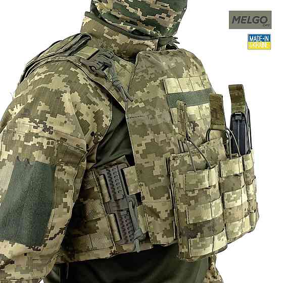 Підсумок на 1 магазин АК м'який Cordura Піксель Киев