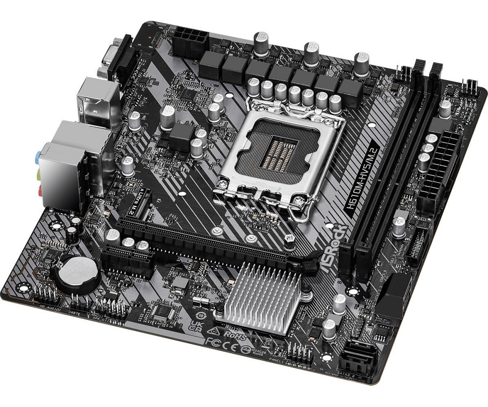 Материнська плата ASRock H610M-HVS/M.2 R2.0 Socket 1700 microATX Харків - фото 2