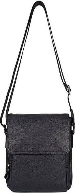 Сумка Vintage 14545 из натуральной кожи Черная Киев - изображение 6