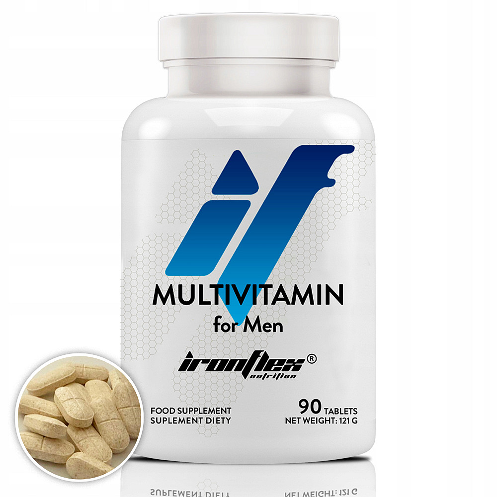 Мультивитамины для мужчин IronFlex Multivitamin for Men 90tabs Луцк - изображение 2