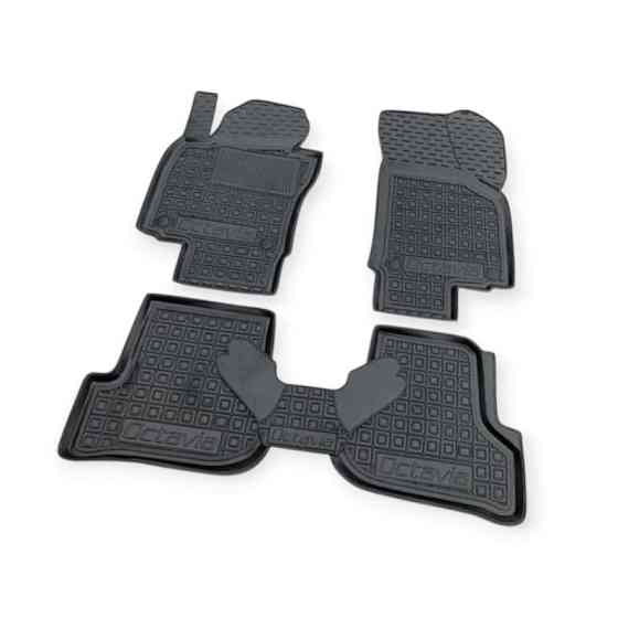 Килимки Шкода octavia a5 04-13, golf 5/6 03-12, jetta 05-> борт 2,5 см, з перемичкою салону Мукачево