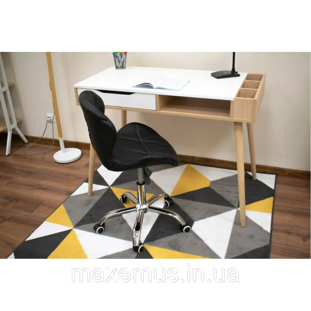 Офисное кресло для работы за компьютером B-531 ортопедическое кресло для дома и офиса чорное Мостиска - изображение 9