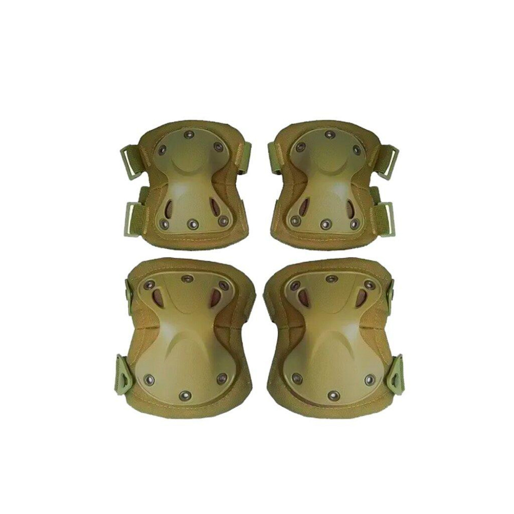 Комплект тактичних наколінників (Універсальний розмір) Київ - фото 1