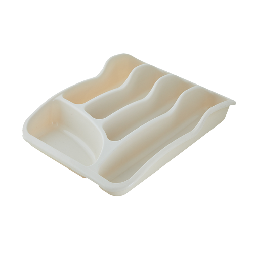 Лоток для столового приладдя пластик біла троянда Алеана Житомир - изображение 1